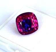 RARE-UNHEATED-UNTREATED-NATURAL-BI-COLOR- 11.00 CARAT PITAMBARI SAPPHIRE LOOSE GEMSTONE!