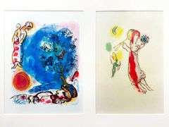 Marc Chagall Framed Collage