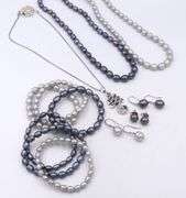 Group Lot of Pearl Jewelry