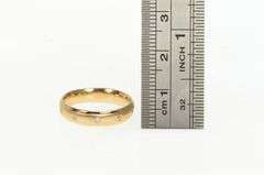 14K Rose Gold 4.3mm Flush Diamond Wedding Band Ring