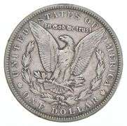 1879-CC Morgan Silver Dollar Capped