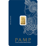 PAMP Suisse 1 GRAM GOLD BAR