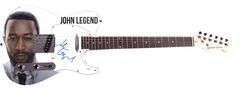 John Legend Autographed 1/1 Custom Graphics Guitar ACOA
