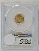 Perfect PCGS MS70 graded 2018 First Strike $5 American Gold Eagle
