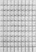 100X 1 GRAM SILVER BAR- VALCAMBI SILVER CombiBar