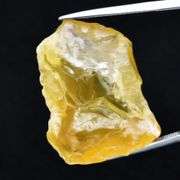 Rough cut 40.56ct yellow Opal