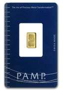 1.0 Gram Gold Bar (.9999 Fine Gold)