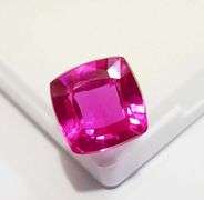 9.50 Carat Cushion Cut Natural Pink Sapphire Gemstone