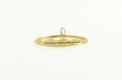 14K Yellow Gold Mount Everest Mountain Range Souvenir Charm/Pendant