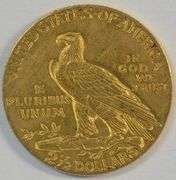 Lovely 1911 US $2.50 Indian Gold Piece. Nice