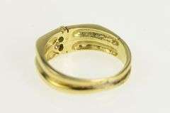 14K Yellow Gold Emerald Ruby Sapphire Retro Cluster Vintage Ring