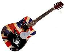 Pete Townshend The Who Autographed Custom  Graphics 1/1 Acoustic Guitar ACOA
