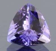 Awesome 1.35ct trillion cut Tanzanite