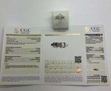CERTIFIED BRAND NEW LADIES 18K WHITE GOLD AND DIAMOND RING