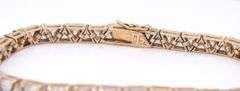 925 Sterling Silver Cubic Zirconia Tennis Bracelet