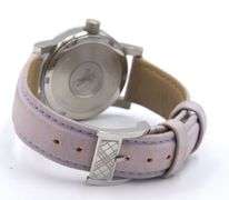 Burberry Silver Purple Dial on Purple Strap Watch