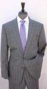 Phenomenal 2-Button Pin-Stripe Suit, Made In Italy