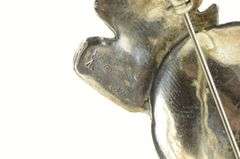 Sterling Silver Southwestern Arrowhead Feather Turtle Pendant/Pin