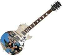Beastie Boys Ad-Rock Autographed Signed 1/1 Custom Graphics Photo Guitar ACOA