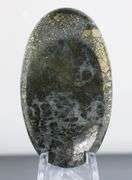 Awesome 105.06ct Nipomo Agate with Marcasite cabochon