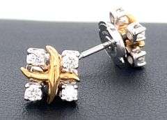 VINTAGE TIFFANY & Co STUD EARRINGS