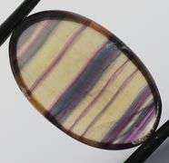 Collectors 25.05ct untreated banded Fluorite