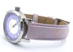 Burberry Silver Purple Dial on Purple Strap Watch
