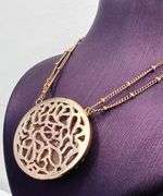 STERLING SILVER STATMENT NECKLACE