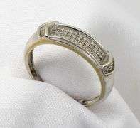 White Gold & Diamond 2 Piece Ring Set