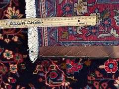Authentic  Persian Sarouk Rug 4'.3"X6'.9"