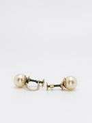 BEAUTIFUL PEARL EARRINGS IN SOLID YELLOW GOLD