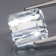High Fire 3.99ct unheated platinum Beryl