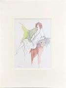 Tarkay Matted Art Print