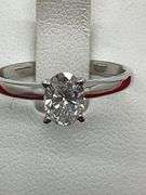 CERTIFIED BRAND NEW 14K WHITE GOLD DIAMOND SOLITAIRE RING