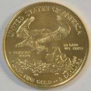 Pristine Superb Gem BU 2015 $5 American Gold Eagle coin