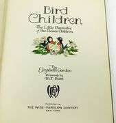 Delightful 1939 Bird Children, Illustrated