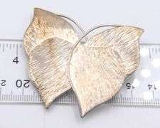 Vintage 925 Sterling Silver Butterfly Earrings and Brooch