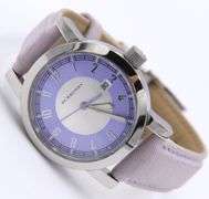 Burberry Silver Purple Dial on Purple Strap Watch