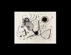 Miro Matted Art Print