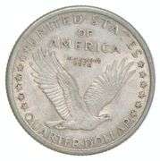 1917-D Standing Liberty Quarter Type 1