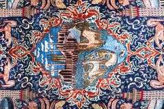 Detailed Persian Kashmar 7.5x10.5