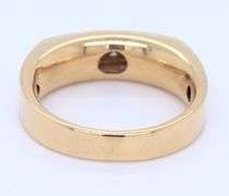 Gent's Yellow Gold Diamond Ring