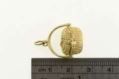 14K Yellow Gold 3D Articulated Longaberger Picnic Basket Charm/Pendant