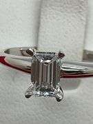 CERTIFIED BRAND NEW LADIES 14K WHITE GOLD AND DIAMOND SOLITAIRE RING