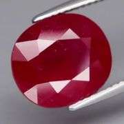 Rich blood red 6.85ct Ruby from Mozambique