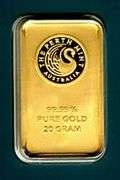20 Gram Gold Bar (999.9 Pure Gold)