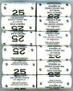 12 25-Coin Rolls of BU 2006 Jefferson Ocean Nickels