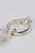 Sterling Silver Natural Blue Topaz Gemstone Ring Size 7