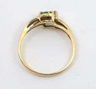 Sweet Little Marquise Emerald Ring