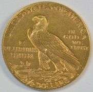 Lovely BU 1914-D US $2.50 Indian Gold Piece. Better date